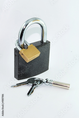 Padlock with Keys photo