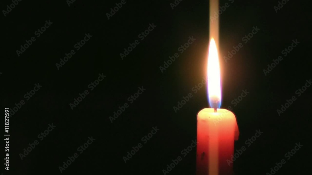 Flamme de bougie