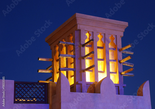 Wind Tower. Dubai. Madinat Jumeirah. #11833585