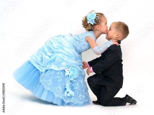 Charming kiss