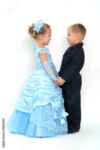 Little romantic couple