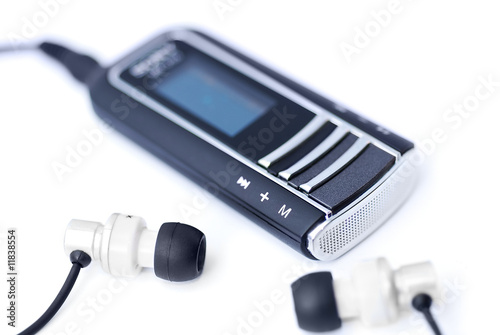 Obraz na płótnie music mp3 player