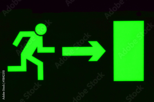 Notausgang rechts