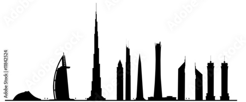 фотография Dubai Skyline