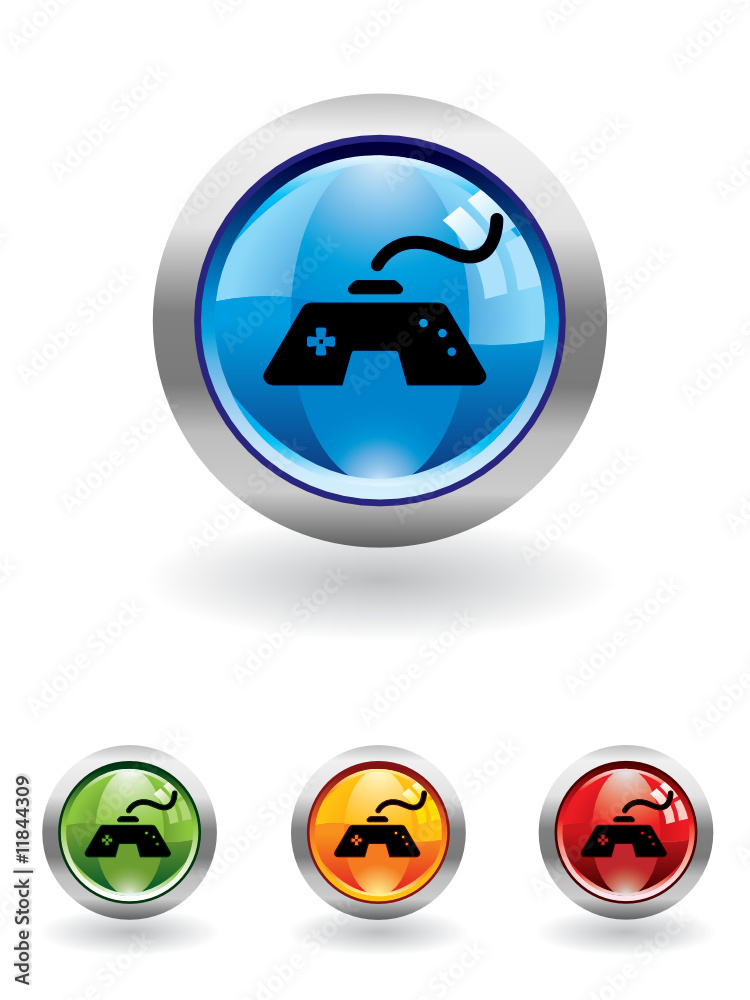 Gaming button from series Gaming button from series