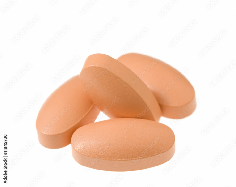 heap of red tablets - shallow DOF heap of red tablets - shallow DOF