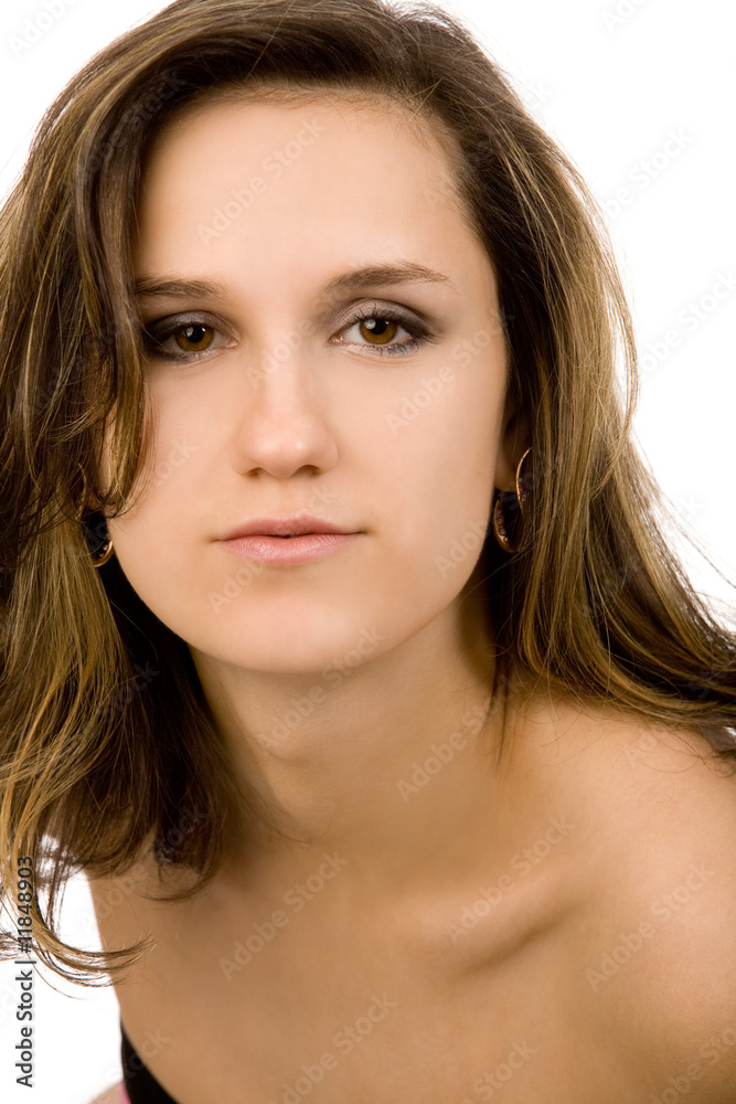 Fototapeta premium brunette woman