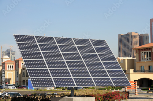 Photography Solar Panel in the city of Dubai
