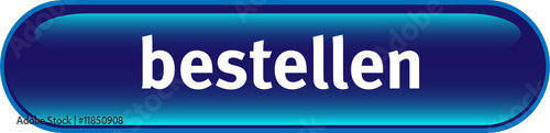 Website, Navigation glossy Button mit bestellen