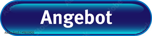 Website Navigation glossy Button mit Angebot