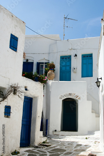 Greek island scene © Rachael Burke