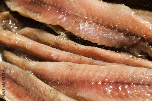 flat fillets of anchovies anchovy in olive oil appetizer