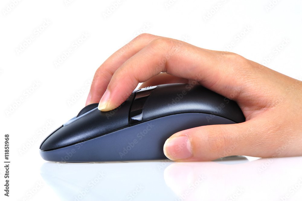 hand controlling mouse hand controlling mouse