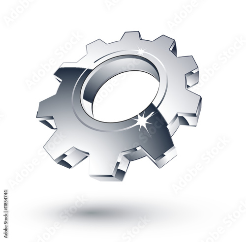 Engrenage chrome