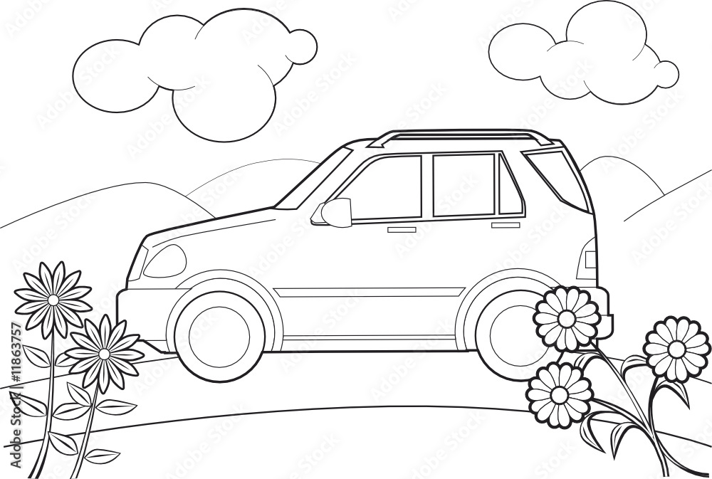 coche para pintar