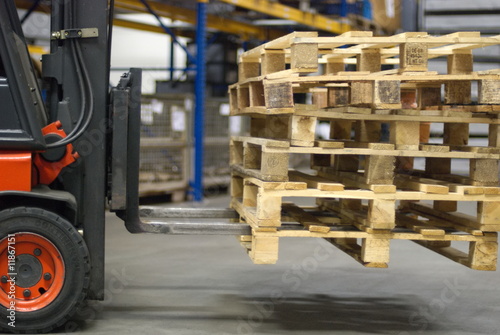 Schilderij op canvas Holzpalletten