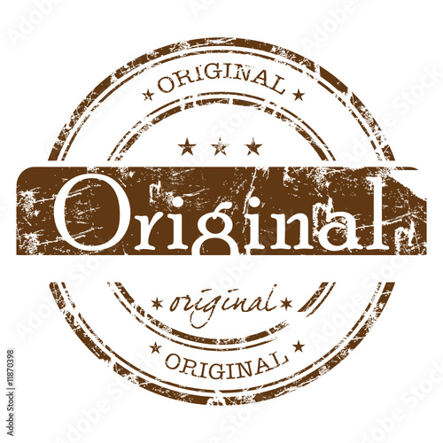 Original rubber stamp