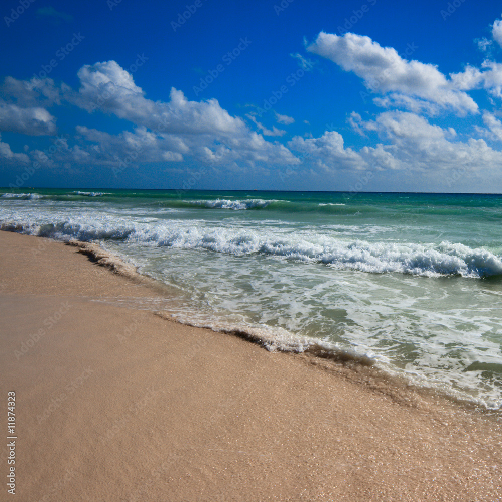 Beautiful beach and sea
