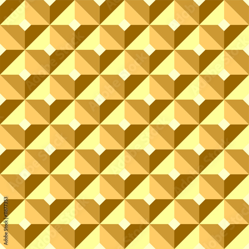 Seamless relief gilt pattern.