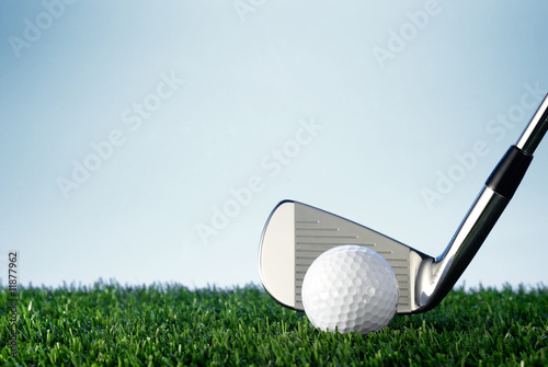 Golf club and ball