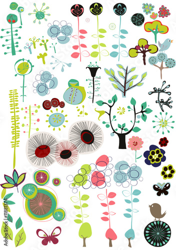 floral design pattern