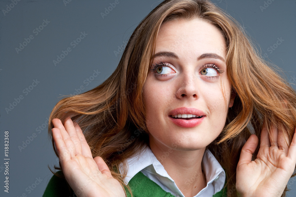 Fototapeta premium Do you think I am pretty?