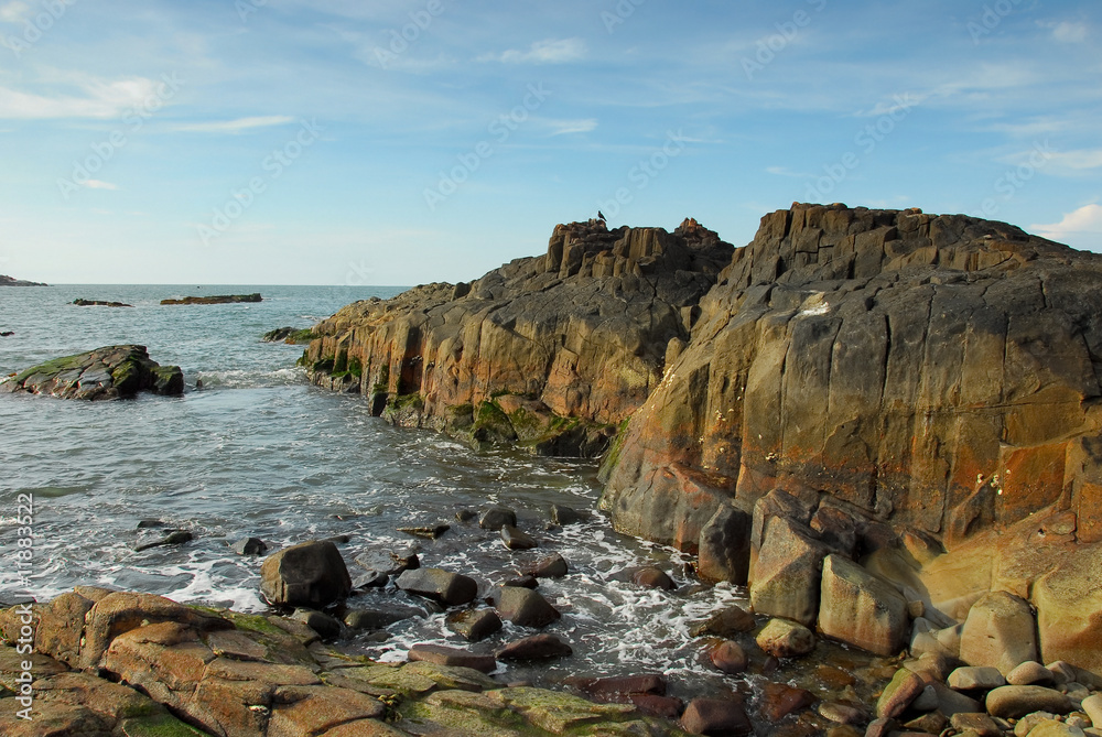 Rocky coast