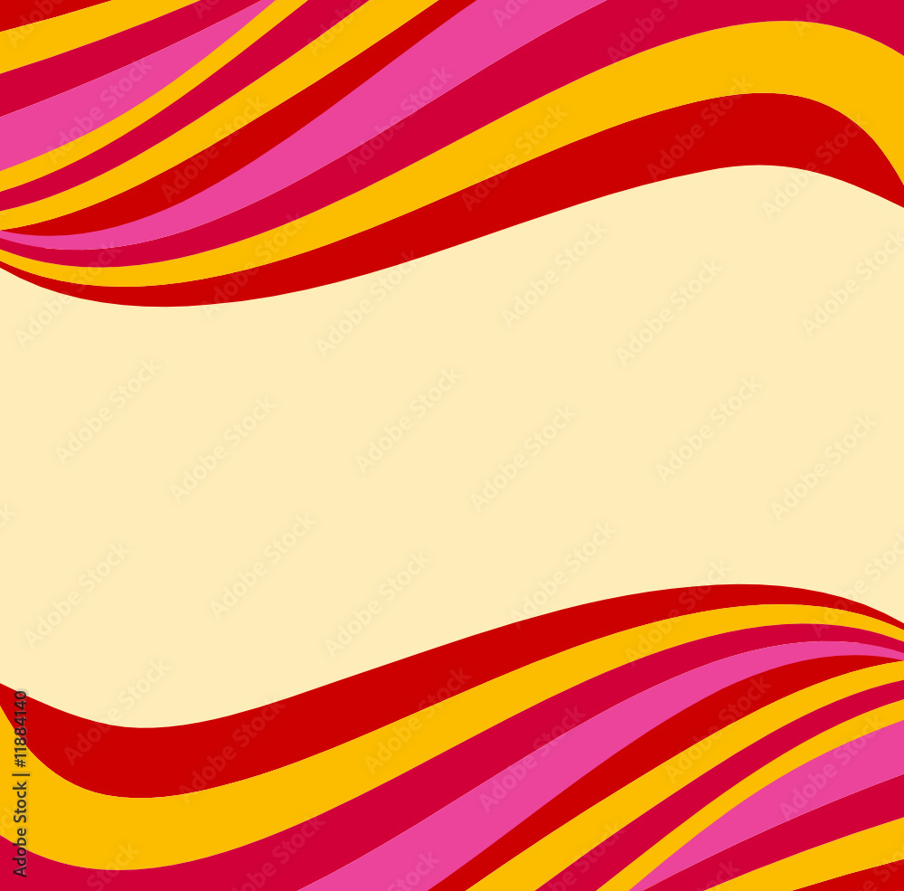 Obraz premium pink waves