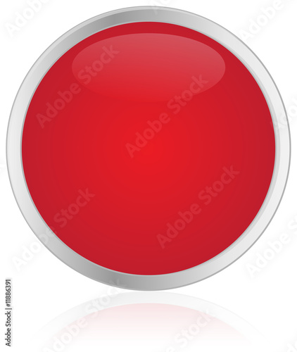 Free Download Red Round Button - GFXLoad
