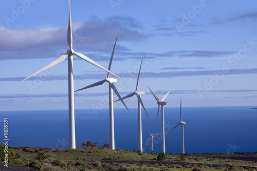 eolic generators in a wind farm