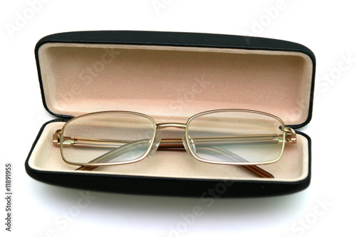 Glasses in the case
