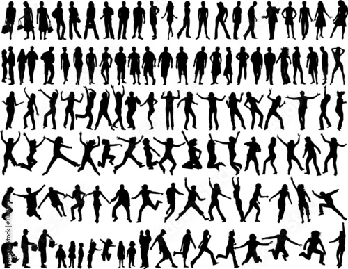 People in different situations