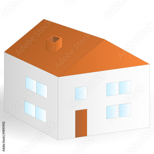 Haus isoliert
