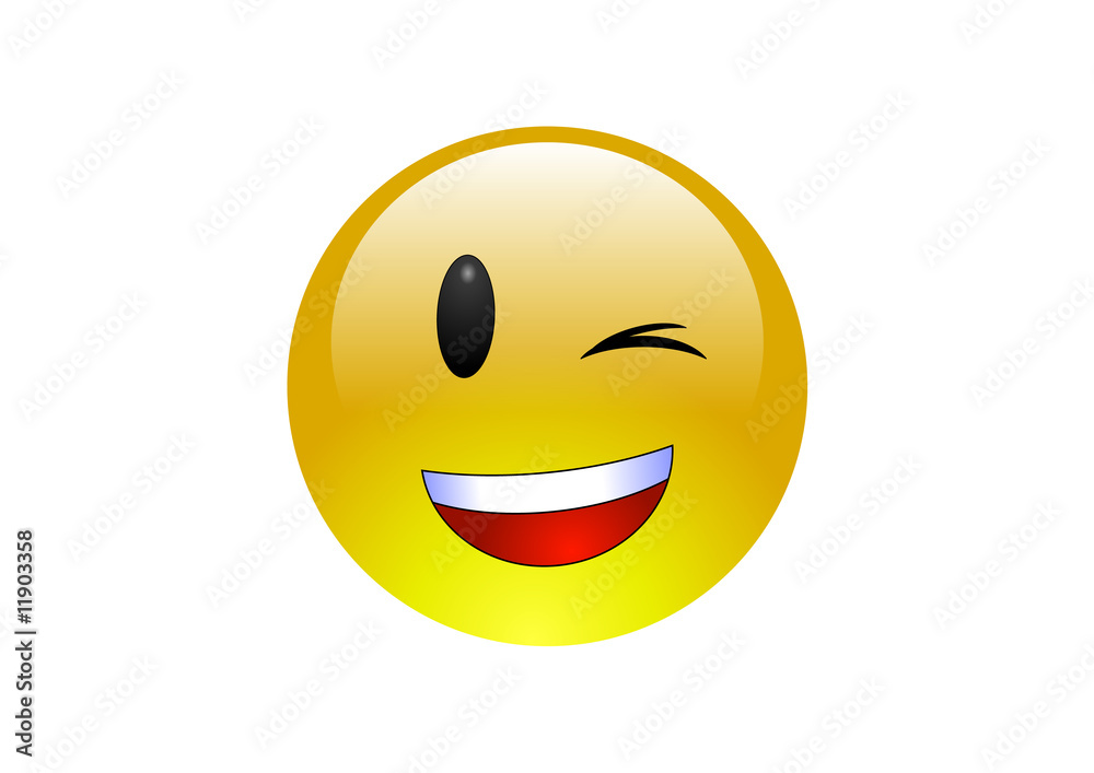 Aqua Emoticons - Wink 2 Aqua Emoticons - Wink 2