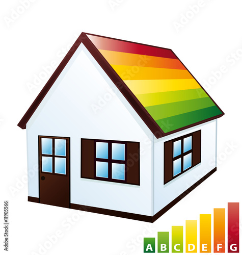 House with energy certification