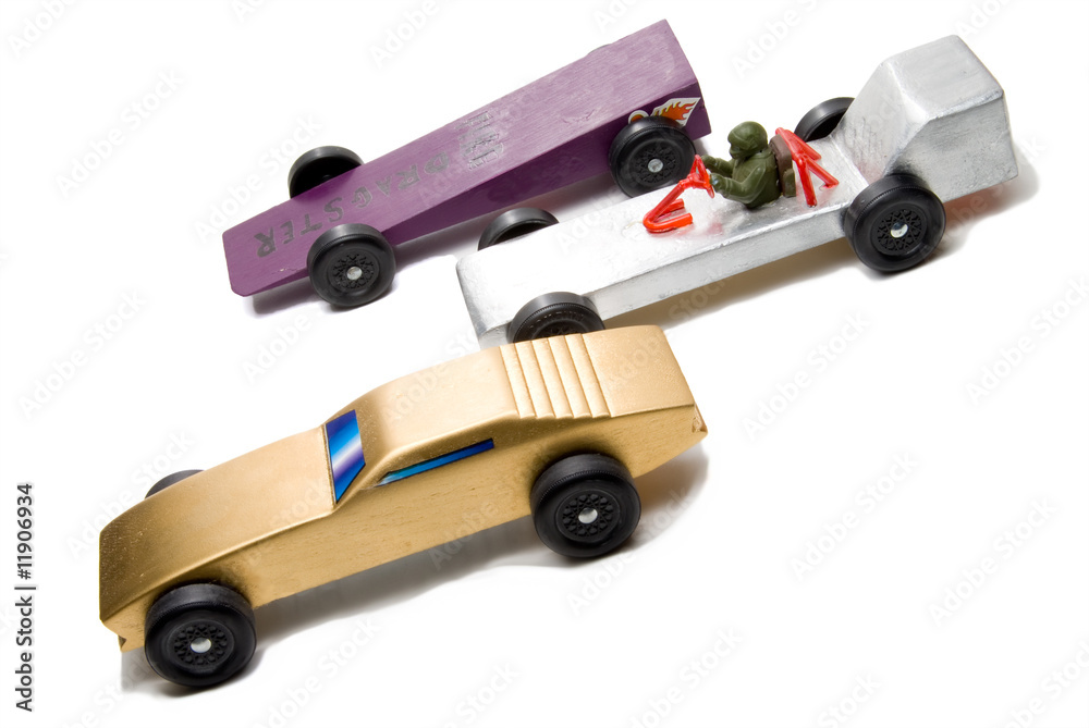 Fototapeta premium Pinewood Derby