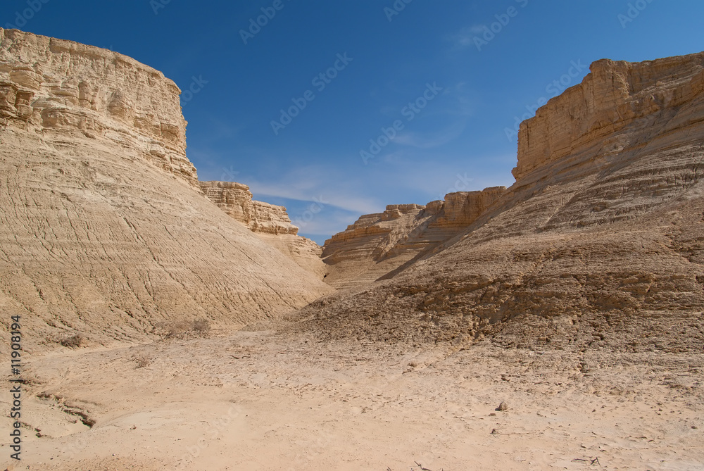 The Perazim canyon.