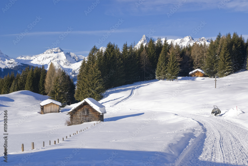 Fototapeta premium Bergwelt