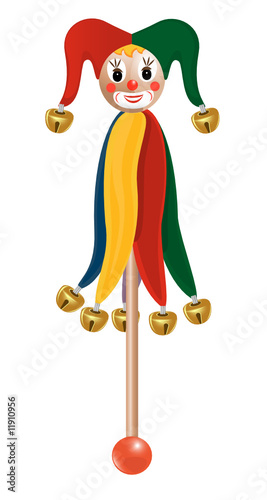 Marionette. Vector-Illustration
