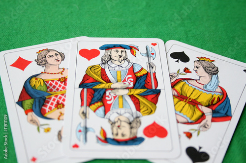 Spielkarten Beziehung