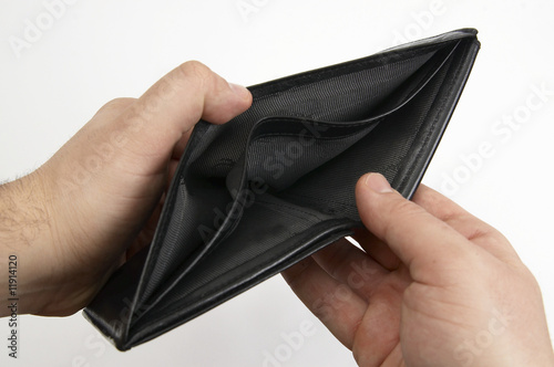 Empty wallet