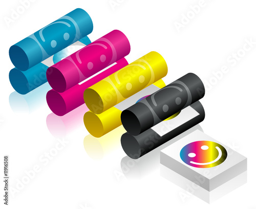 Isometric printing office