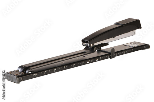 Close up of a stapler