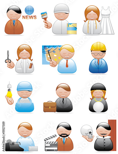Occupations icons