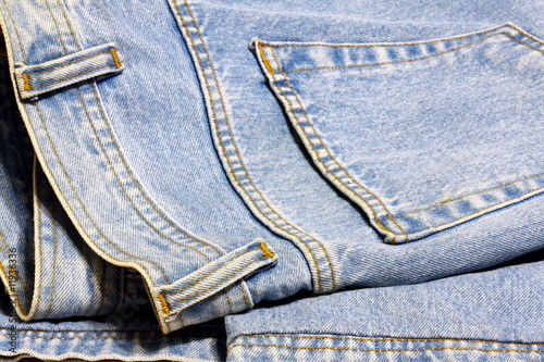 jeans folded photo