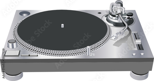 DJ turntable