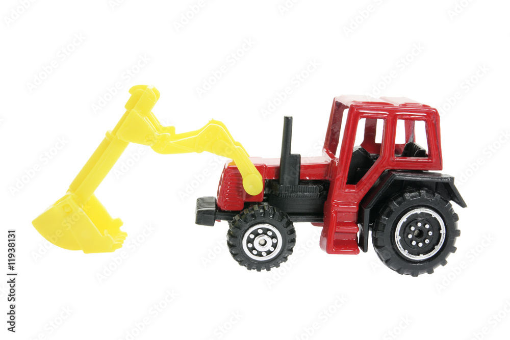 Miniature Plastic Earth Mover