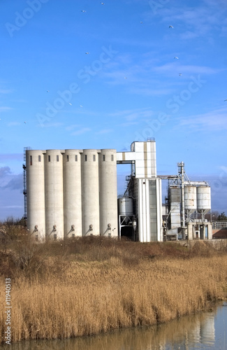 industrial silo