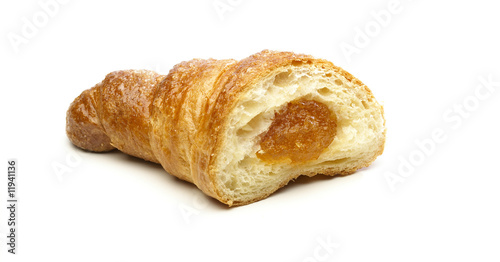 Croissant with apricot