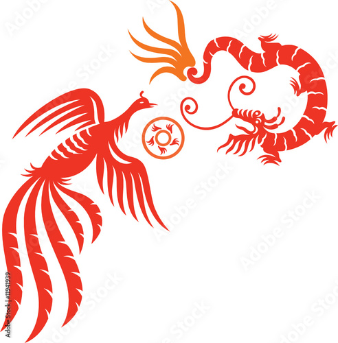 Phoenix and Dragon